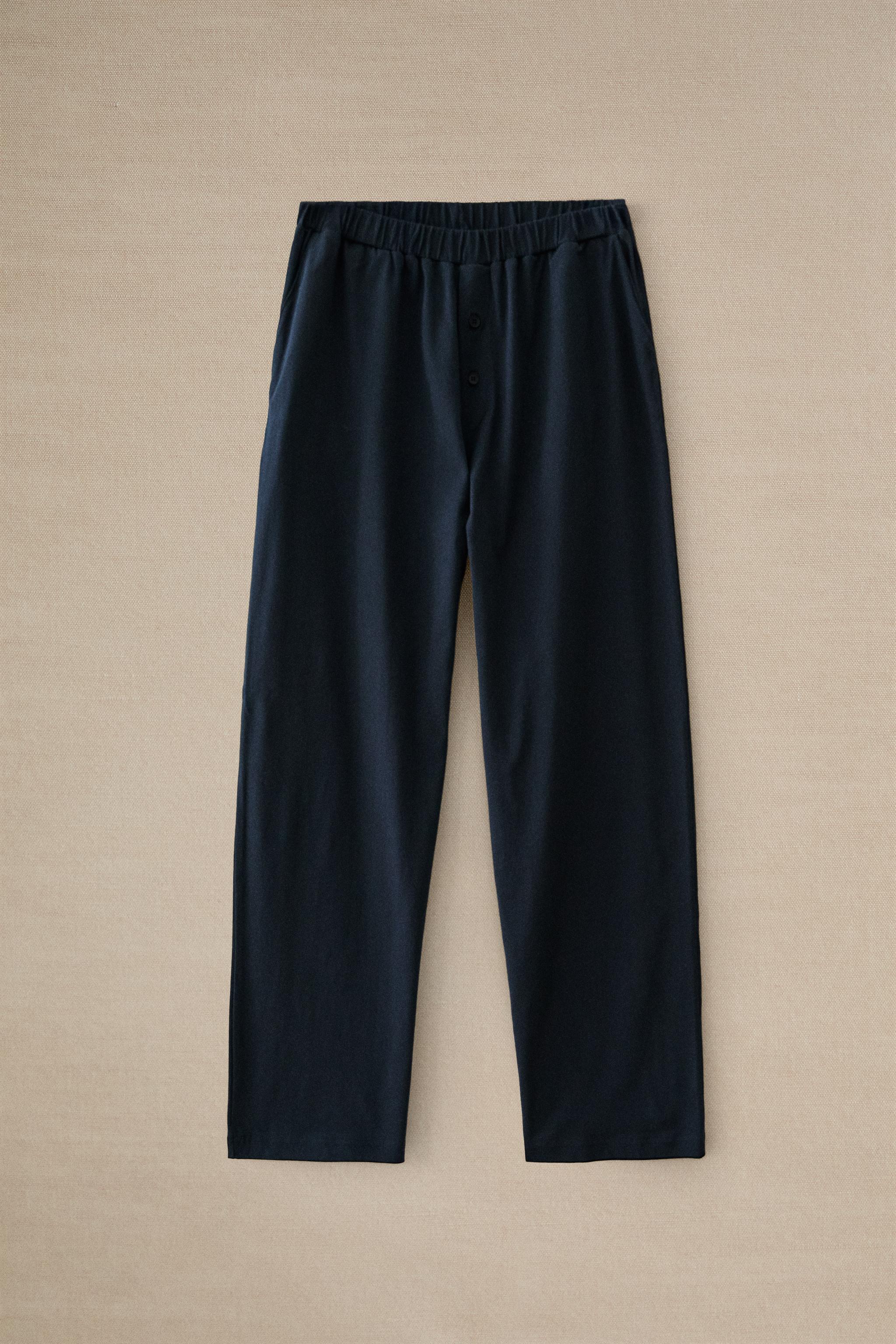 COTTON JERSEY PANTS